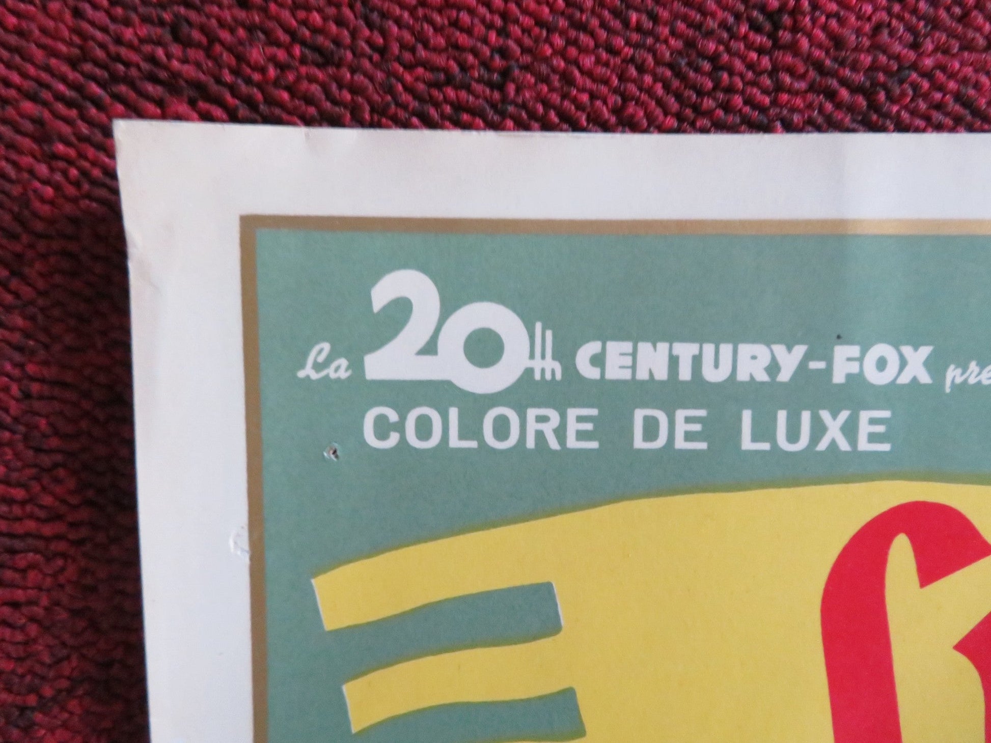 FRANCIS OF ASSISI - A ITALIAN FOTOBUSTA POSTER BRADFORD DILLMAN D. HART 1961 Rendezvous Cinema Movie posters