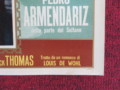 FRANCIS OF ASSISI - B ITALIAN FOTOBUSTA POSTER BRADFORD DILLMAN D. HART 1961 Rendezvous Cinema Movie posters