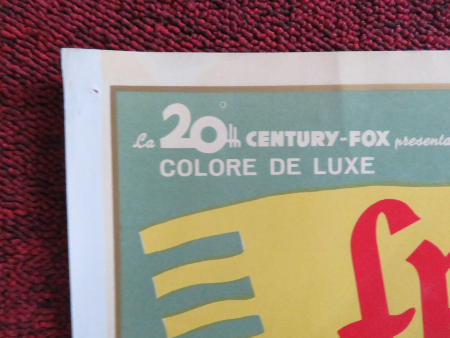 FRANCIS OF ASSISI - B ITALIAN FOTOBUSTA POSTER BRADFORD DILLMAN D. HART 1961 Rendezvous Cinema Movie posters