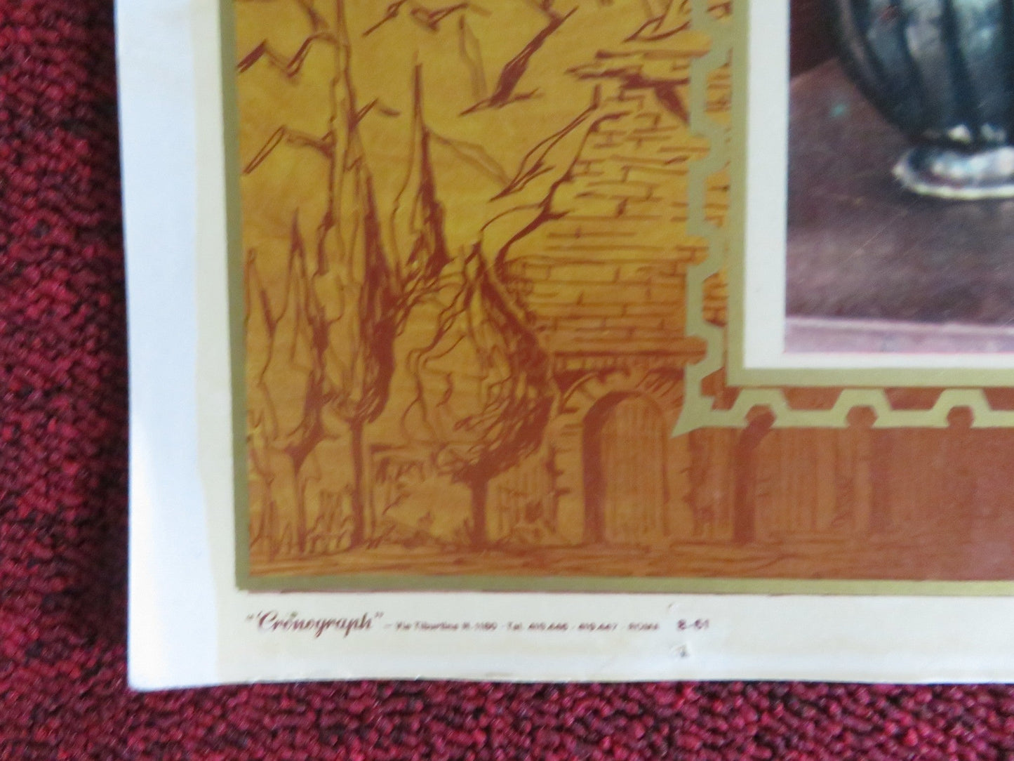 FRANCIS OF ASSISI - B ITALIAN FOTOBUSTA POSTER BRADFORD DILLMAN D. HART 1961 Rendezvous Cinema Movie posters