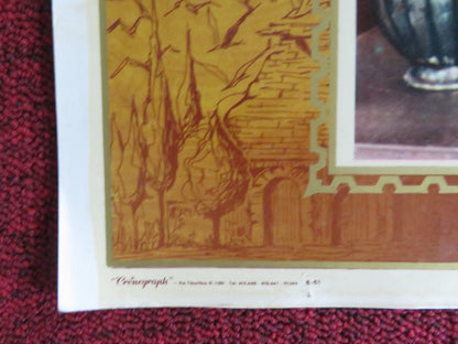 FRANCIS OF ASSISI - B ITALIAN FOTOBUSTA POSTER BRADFORD DILLMAN D. HART 1961 Rendezvous Cinema Movie posters