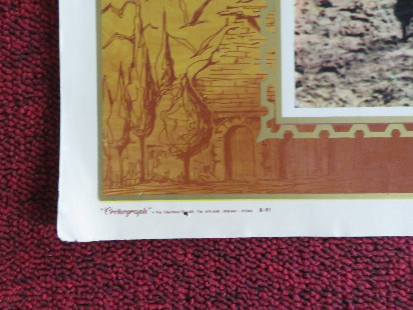 FRANCIS OF ASSISI - C ITALIAN FOTOBUSTA POSTER BRADFORD DILLMAN D. HART 1961 Rendezvous Cinema Movie posters