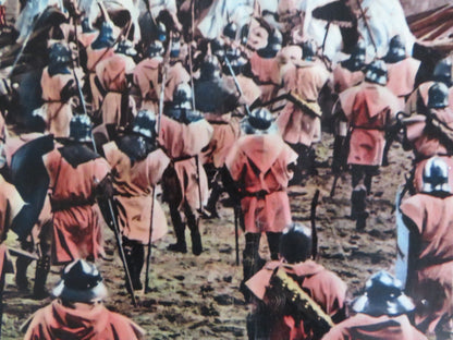 FRANCIS OF ASSISI - C ITALIAN FOTOBUSTA POSTER BRADFORD DILLMAN D. HART 1961 Rendezvous Cinema Movie posters