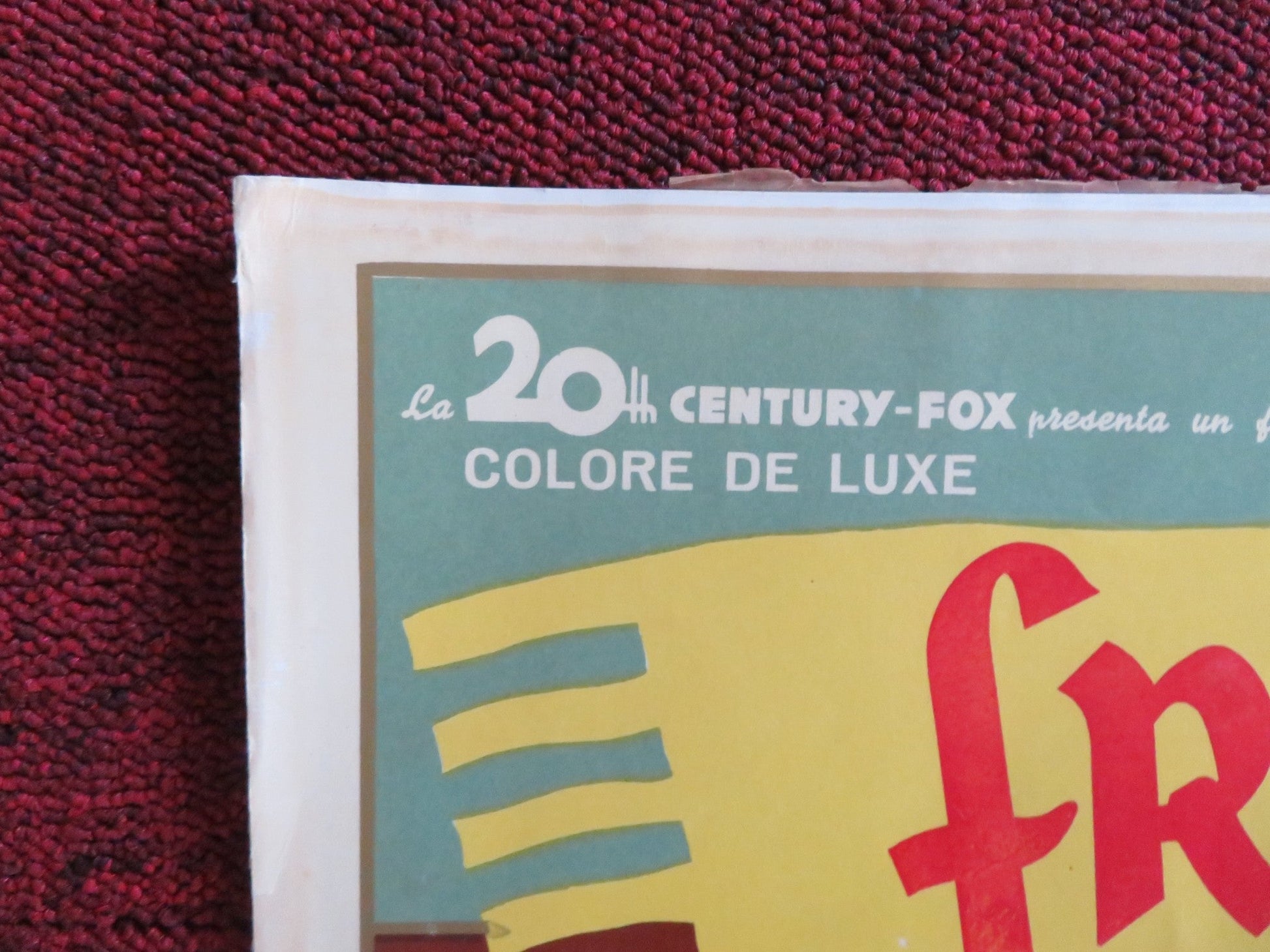 FRANCIS OF ASSISI - D ITALIAN FOTOBUSTA POSTER BRADFORD DILLMAN D. HART 1961 Rendezvous Cinema Movie posters