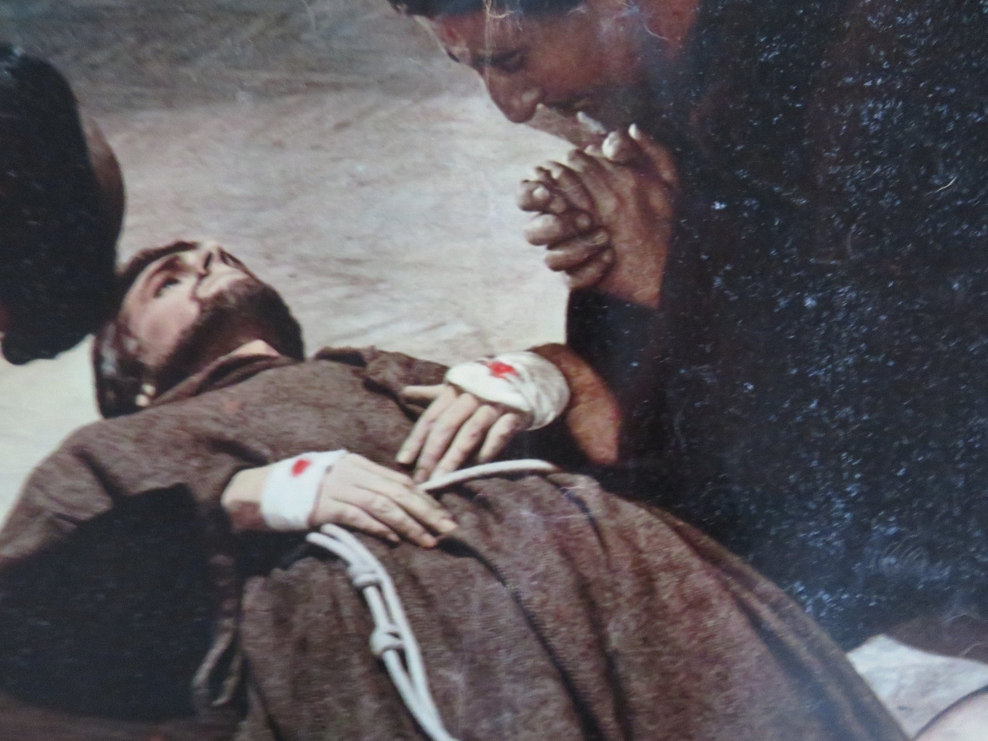 FRANCIS OF ASSISI - D ITALIAN FOTOBUSTA POSTER BRADFORD DILLMAN D. HART 1961 Rendezvous Cinema Movie posters