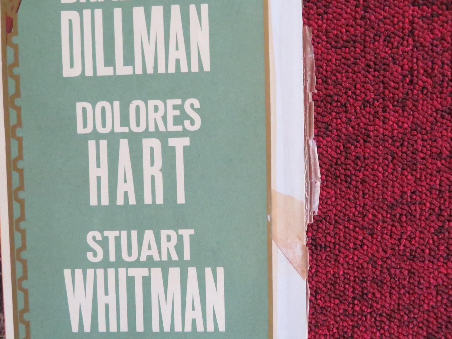 FRANCIS OF ASSISI - E ITALIAN FOTOBUSTA POSTER BRADFORD DILLMAN D. HART 1961 Rendezvous Cinema Movie posters