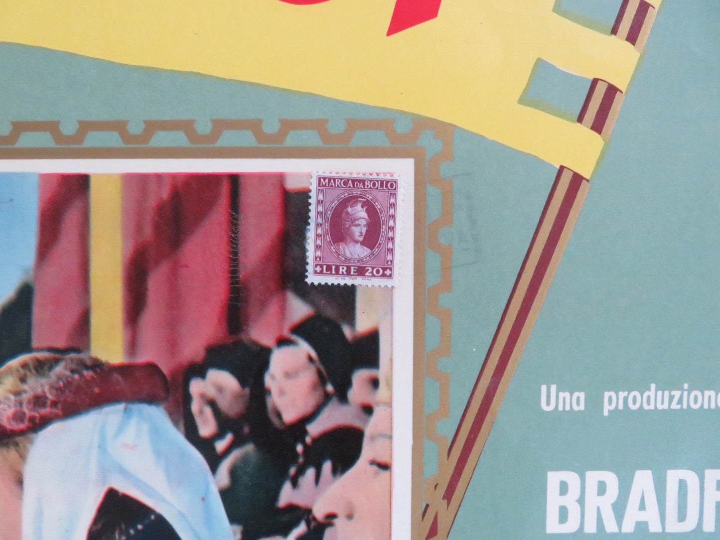 FRANCIS OF ASSISI - F ITALIAN FOTOBUSTA POSTER BRADFORD DILLMAN D. HART 1961 Rendezvous Cinema Movie posters