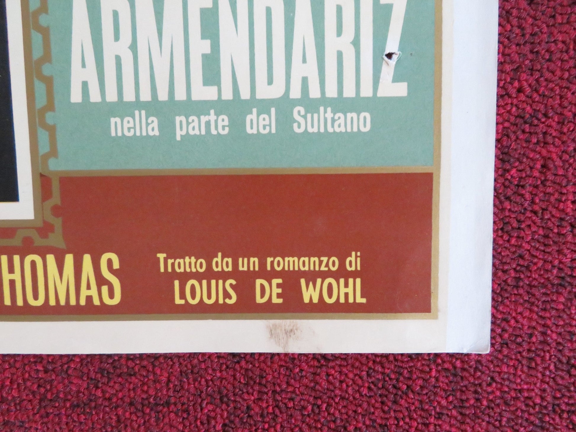 FRANCIS OF ASSISI - F ITALIAN FOTOBUSTA POSTER BRADFORD DILLMAN D. HART 1961 Rendezvous Cinema Movie posters