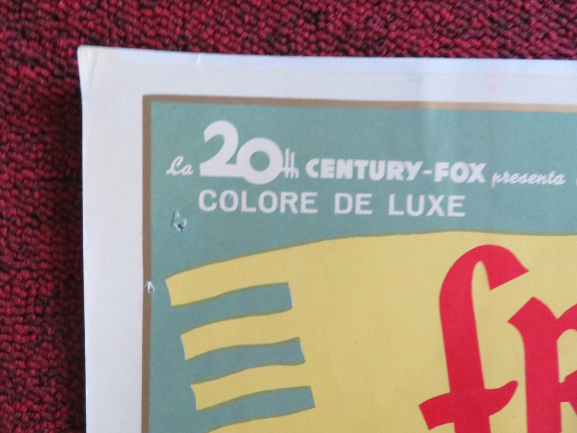 FRANCIS OF ASSISI - F ITALIAN FOTOBUSTA POSTER BRADFORD DILLMAN D. HART 1961 Rendezvous Cinema Movie posters