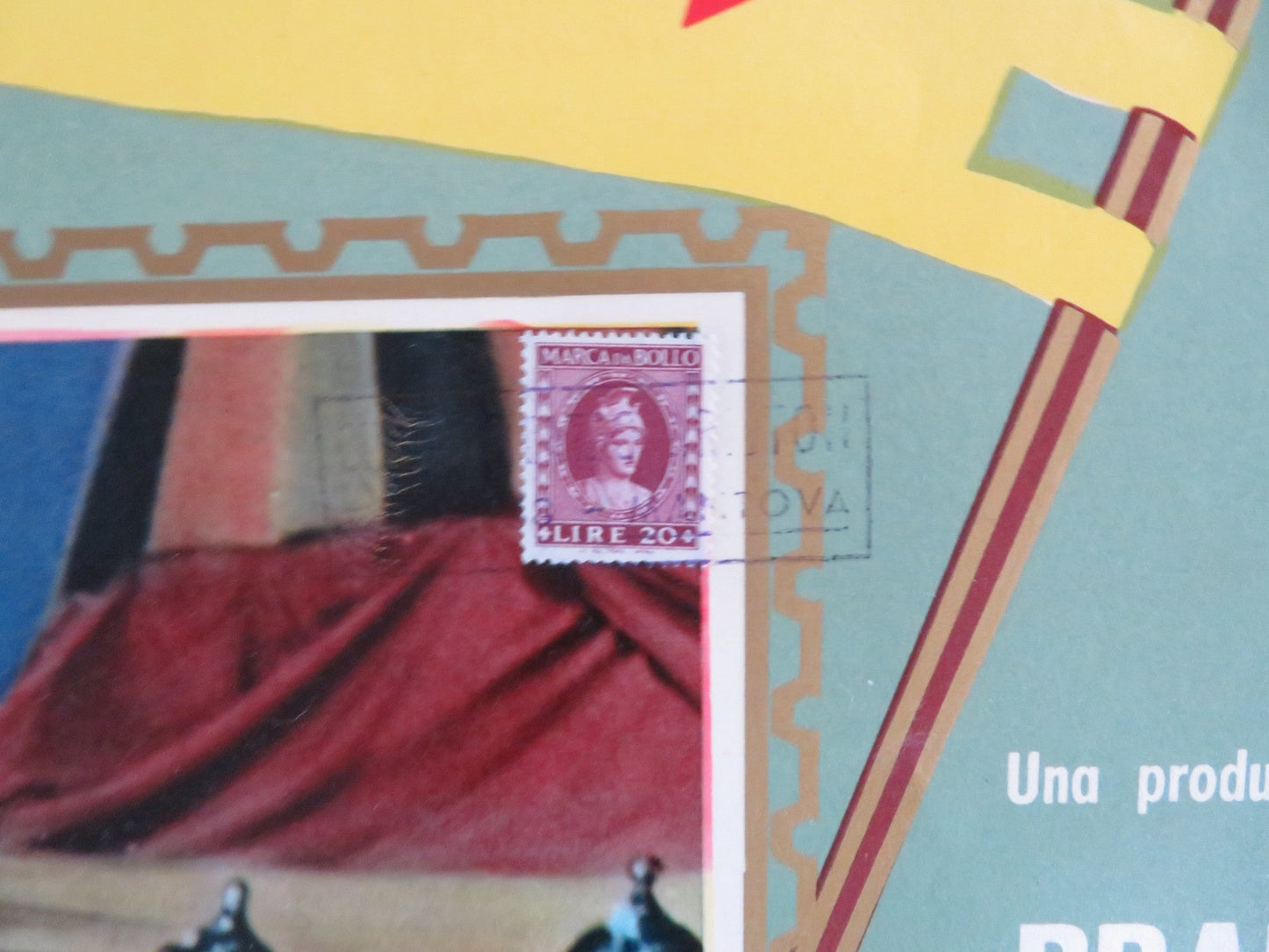 FRANCIS OF ASSISI - G ITALIAN FOTOBUSTA POSTER BRADFORD DILLMAN D. HART 1961 Rendezvous Cinema Movie posters