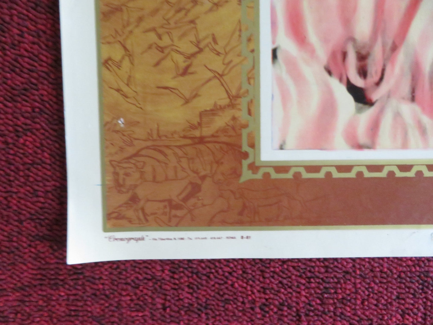 FRANCIS OF ASSISI - G ITALIAN FOTOBUSTA POSTER BRADFORD DILLMAN D. HART 1961 Rendezvous Cinema Movie posters