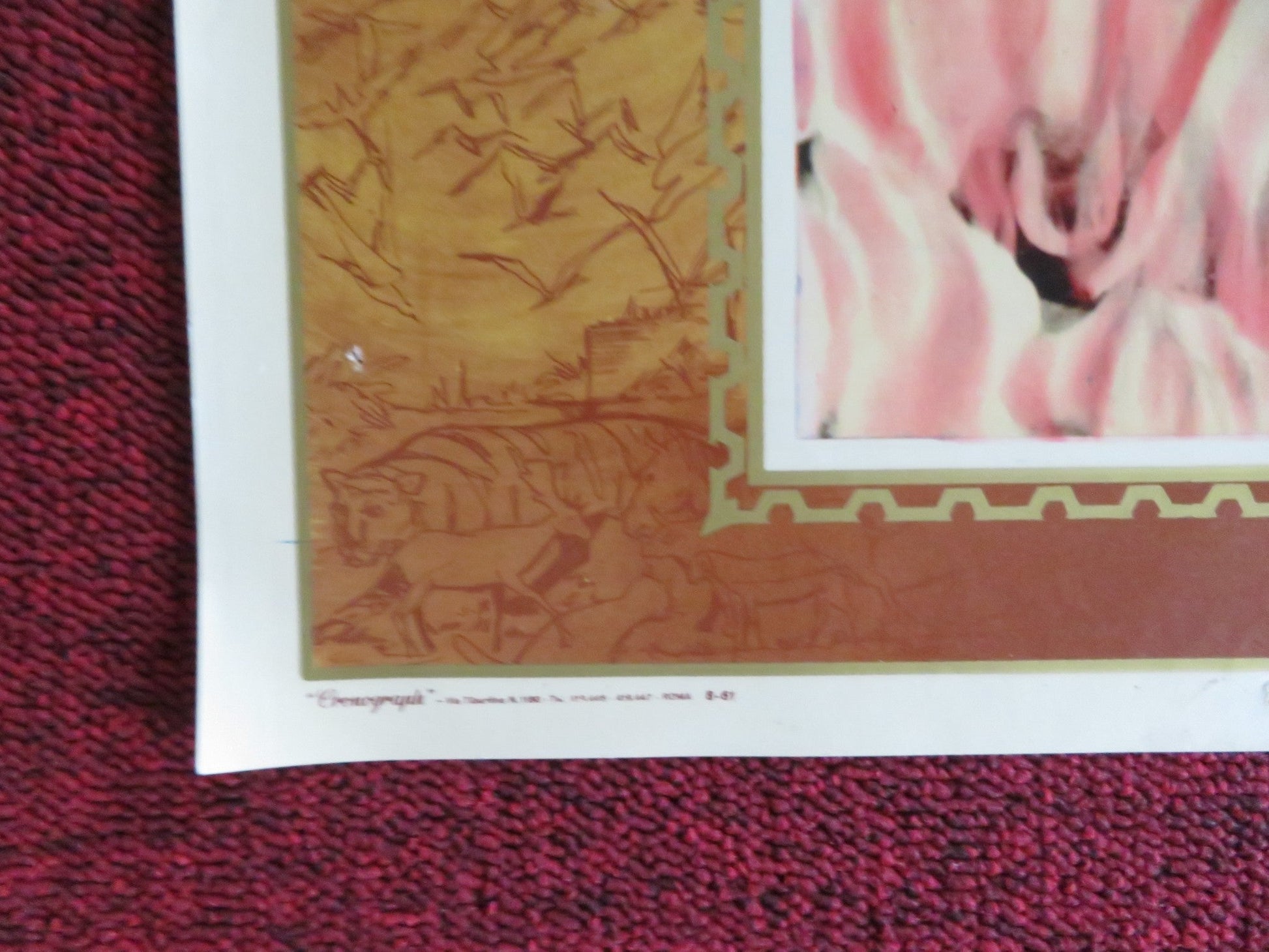 FRANCIS OF ASSISI - G ITALIAN FOTOBUSTA POSTER BRADFORD DILLMAN D. HART 1961 Rendezvous Cinema Movie posters