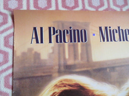 FRANKIE & JOHNNY ONE SHEET ROLLED POSTER AL PACINO MICHELLE PFEIFFER 1991 - Rendezvous Cinema