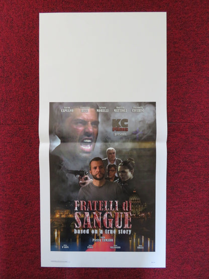 FRATELLI DI SANGUE ITALIAN LOCANDINA POSTER KARIM CAPUANO CARLOTTA MORELLI 2016 Rendezvous Cinema Movie posters