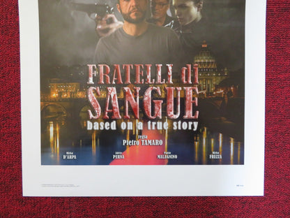 FRATELLI DI SANGUE ITALIAN LOCANDINA POSTER KARIM CAPUANO CARLOTTA MORELLI 2016 Rendezvous Cinema Movie posters