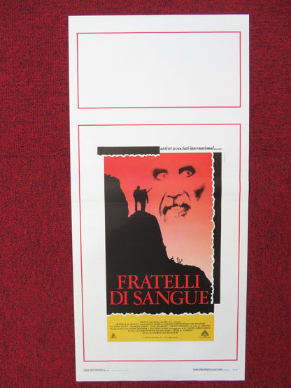 FRATELLI DI SANGUE ITALIAN LOCANDINA POSTER TODD ALLEN CHARLES GRANT 1989 Rendezvous Cinema Movie posters