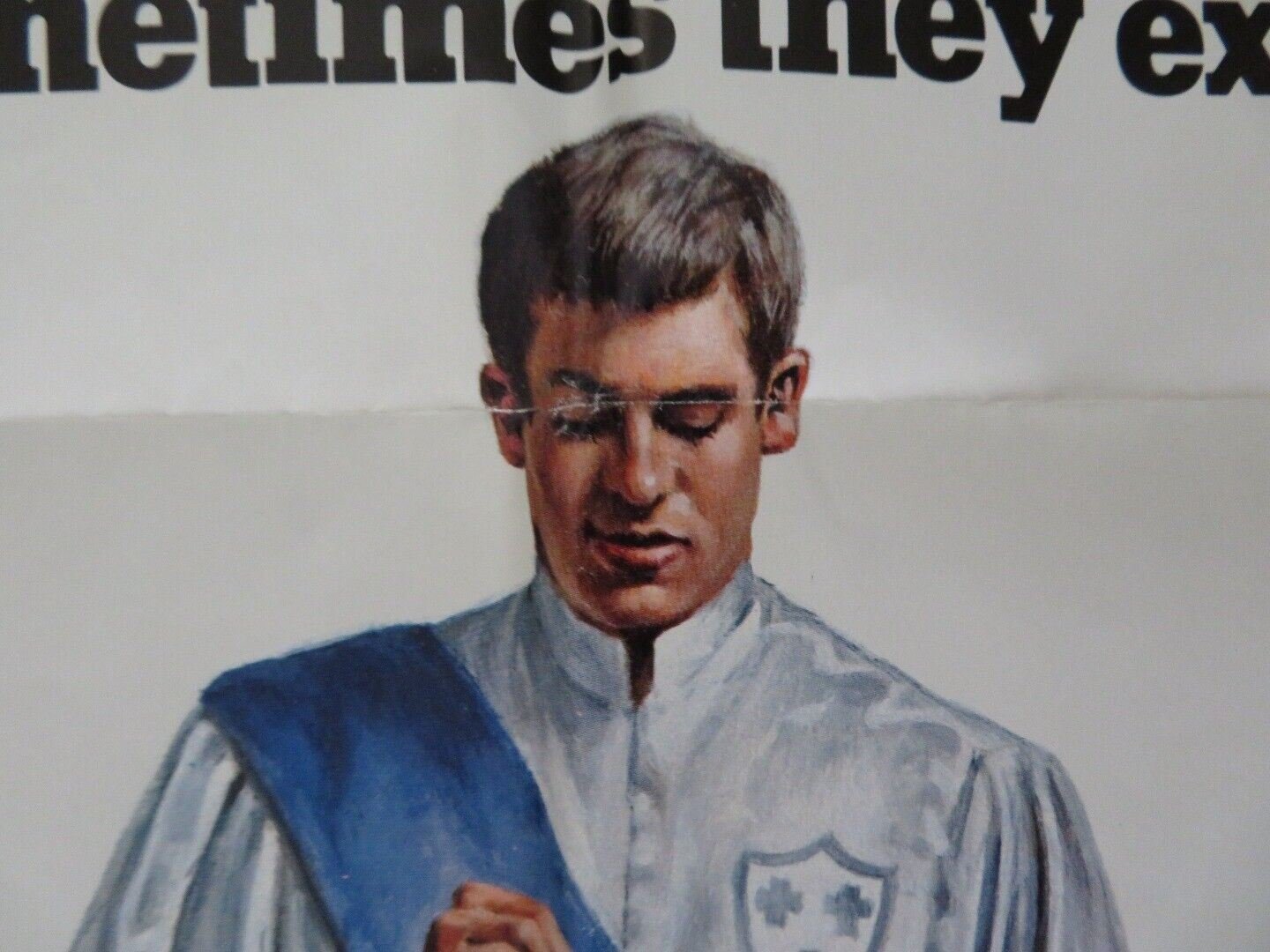 FRATERNITY ROW FOLDED U.S ONE SHEET POSTER ANGELA ABER SCOTT BROWN 1977 Movie posters