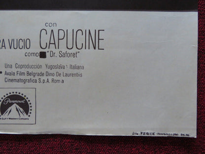 FRAULIEIN DOKTOR ARGENTINA ONE SHEET POSTER SUZY KENDALL KENNETH MORE 1969 Movie posters