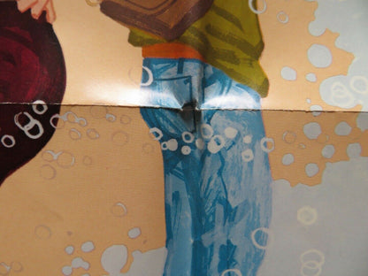 FREAKY FRIDAY FOLDED US ONE SHEET POSTER DISNEY JODIE FOSTER BARBARA HARRIS 1977 Movie posters