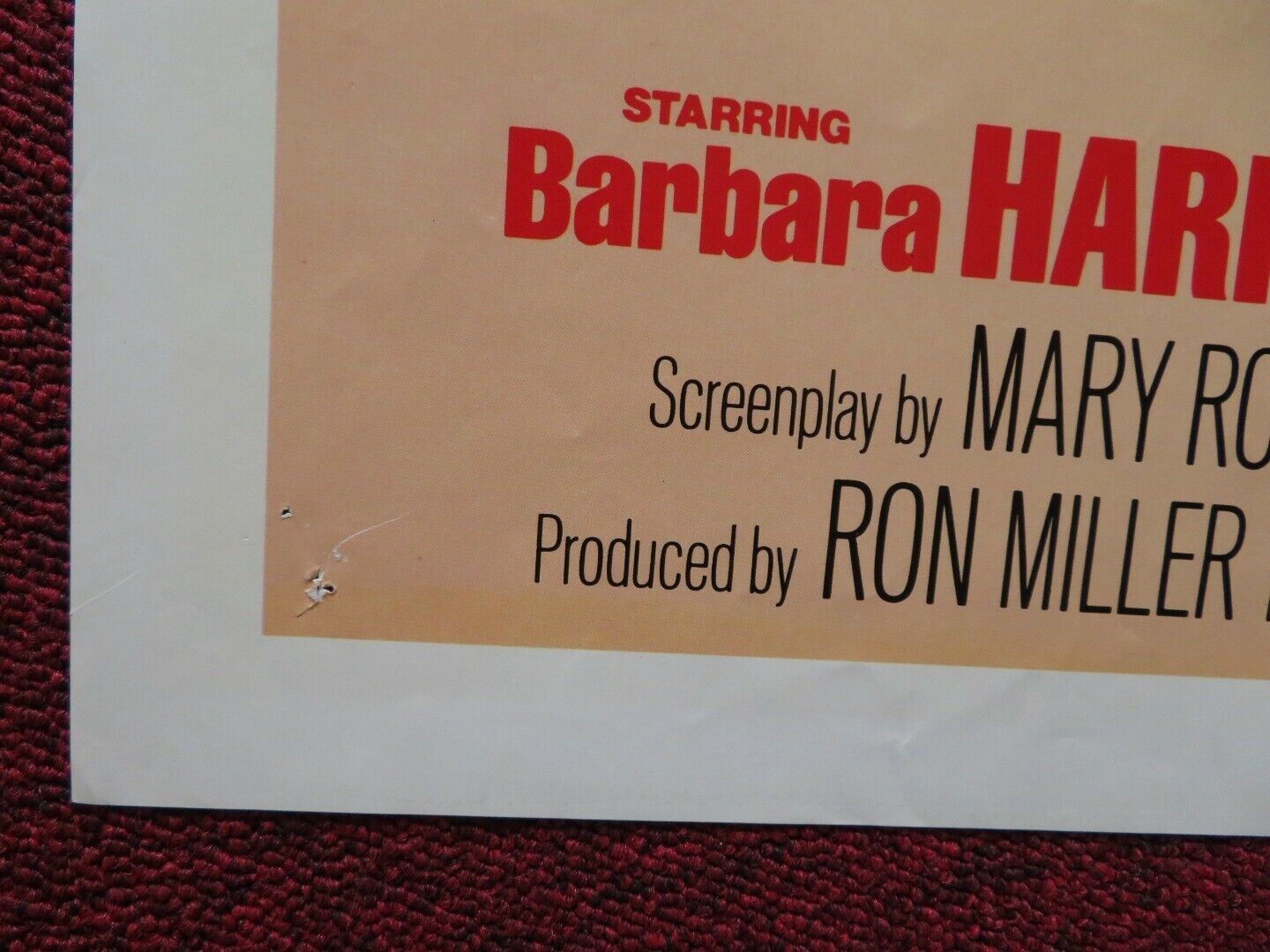 FREAKY FRIDAY FOLDED US ONE SHEET POSTER DISNEY JODIE FOSTER BARBARA HARRIS 1977 Movie posters