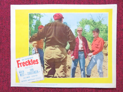 FRECKLES US LOBBY CARD FULL SET MARTIN WEST CAROL CHRISTENSEN 1960 Rendezvous Cinema Movie posters