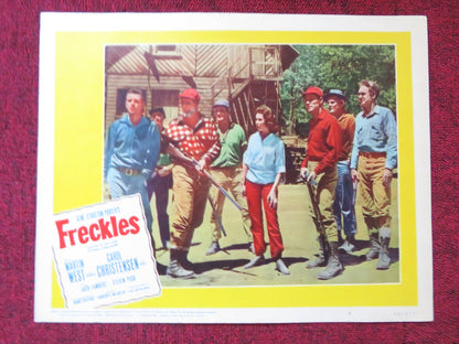 FRECKLES US LOBBY CARD FULL SET MARTIN WEST CAROL CHRISTENSEN 1960 Rendezvous Cinema Movie posters