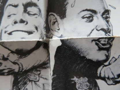 FREDDIE AND THE BEAN FOLDED US ONE SHEET POSTER ALAN ARKIN JAMES CAAN 1974 Movie posters