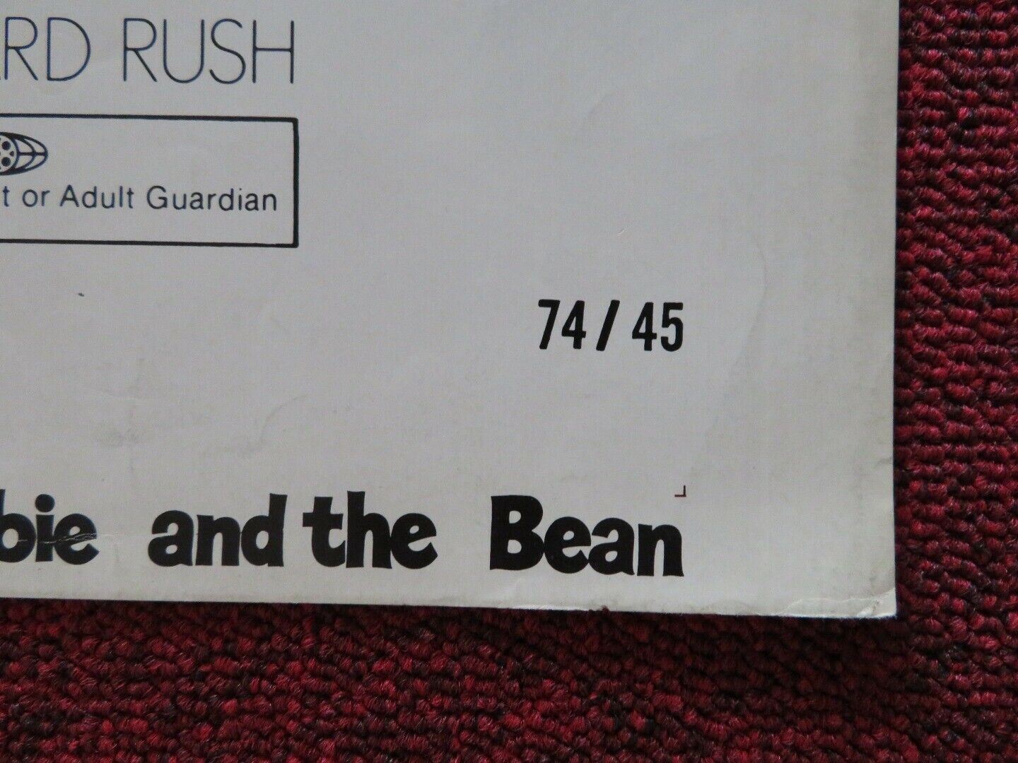 FREDDIE AND THE BEAN FOLDED US ONE SHEET POSTER ALAN ARKIN JAMES CAAN 1974 Movie posters