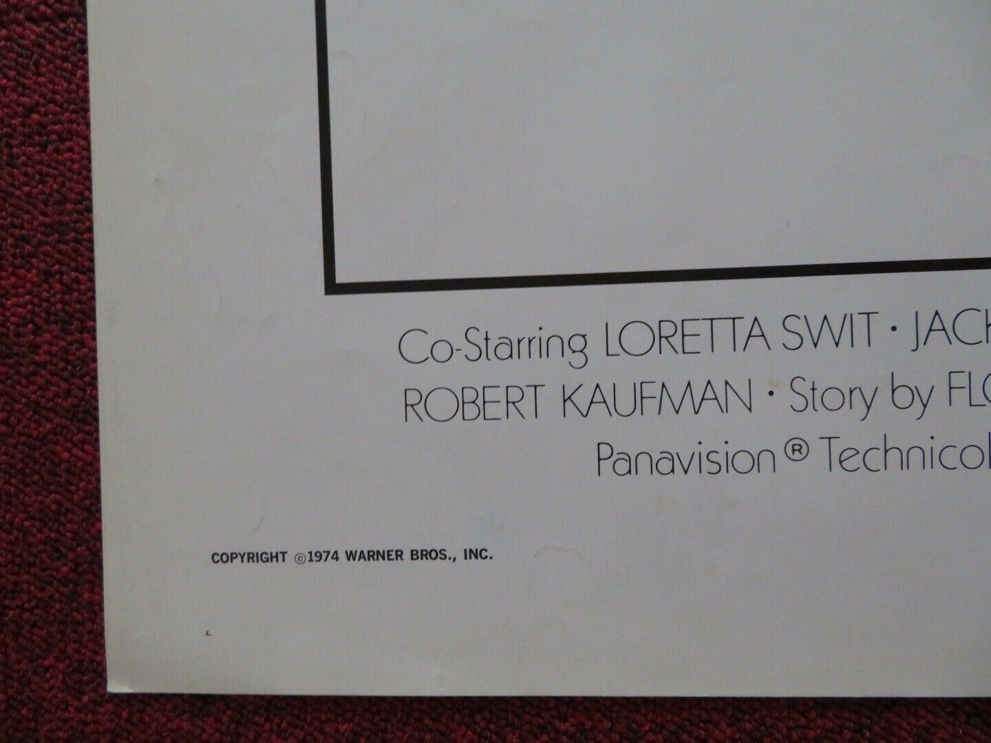 FREDDIE AND THE BEAN FOLDED US ONE SHEET POSTER ALAN ARKIN JAMES CAAN 1974 Movie posters
