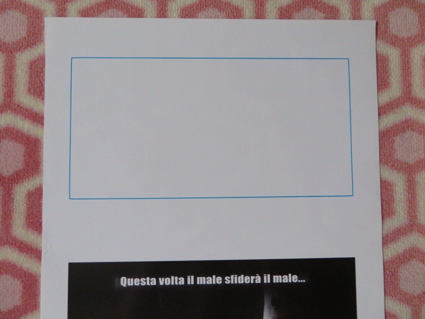 FREDDY VS. JASON ITALIAN LOCANDINA (27.5"x13") POSTER WES CRAVEN 2003 Movie posters