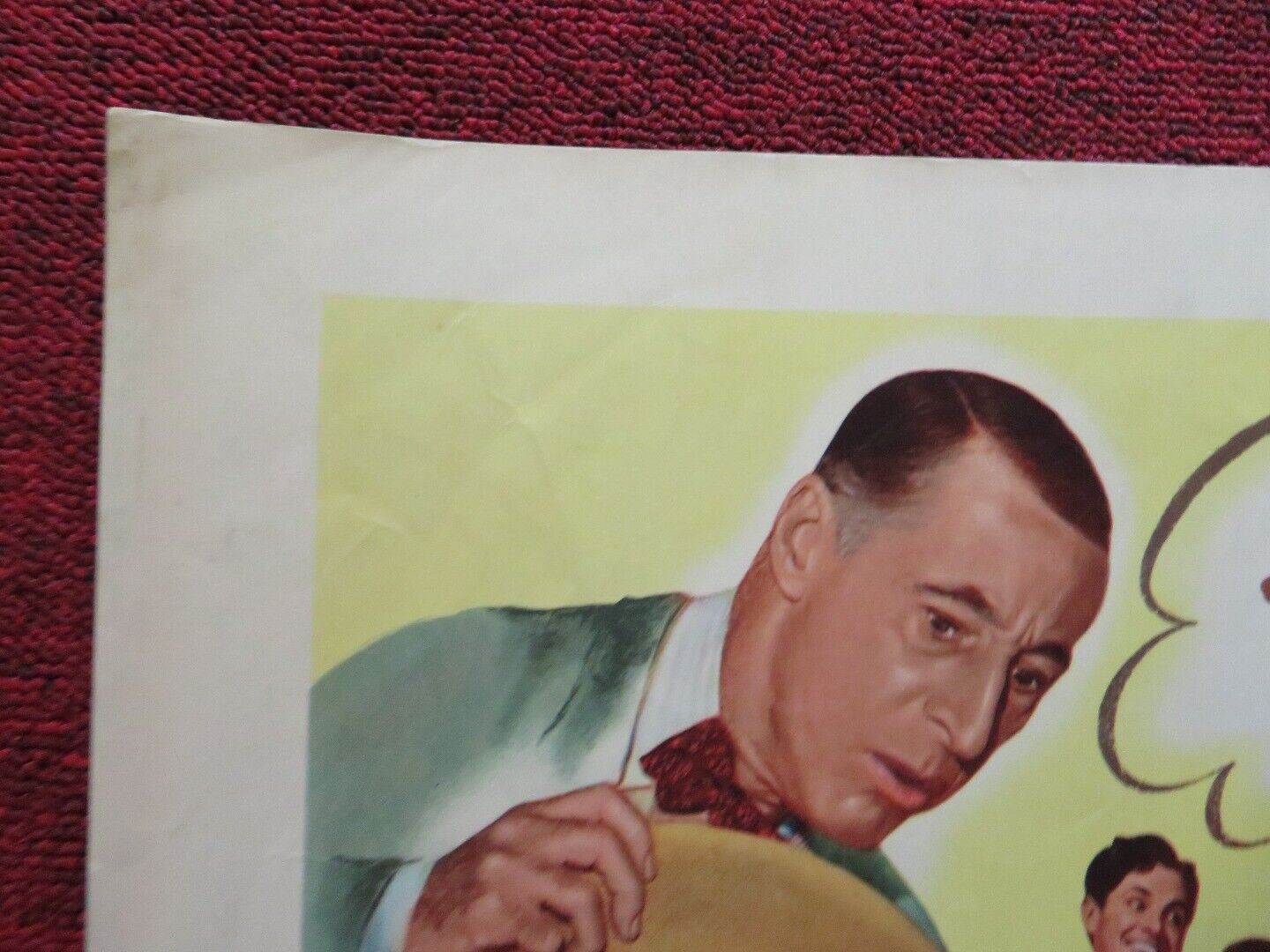 FREE FOR ALL US HALF SHEET (22"x 28") POSTER ROBERT CUMMINGS 1949 Movie posters