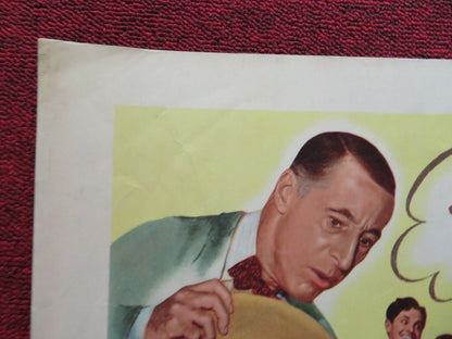 FREE FOR ALL US HALF SHEET (22"x 28") POSTER ROBERT CUMMINGS 1949 Movie posters