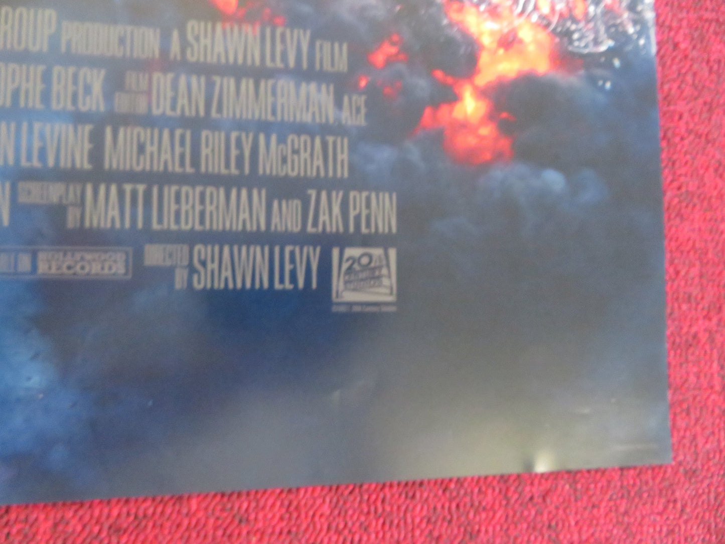 FREE GUY - VERSION D US ONE SHEET ROLLED POSTER RYAN REYNOLDS JODIE COMER 2021 Rendezvous Cinema Movie posters