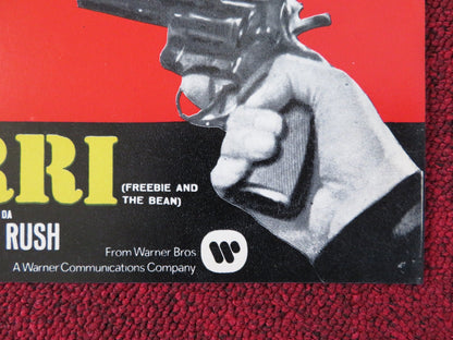 FREEBIE AND THE BEAN - A ITALIAN FOTOBUSTA POSTER ALANA ARKIN JAMES CAAN 1974 Rendezvous Cinema Movie posters