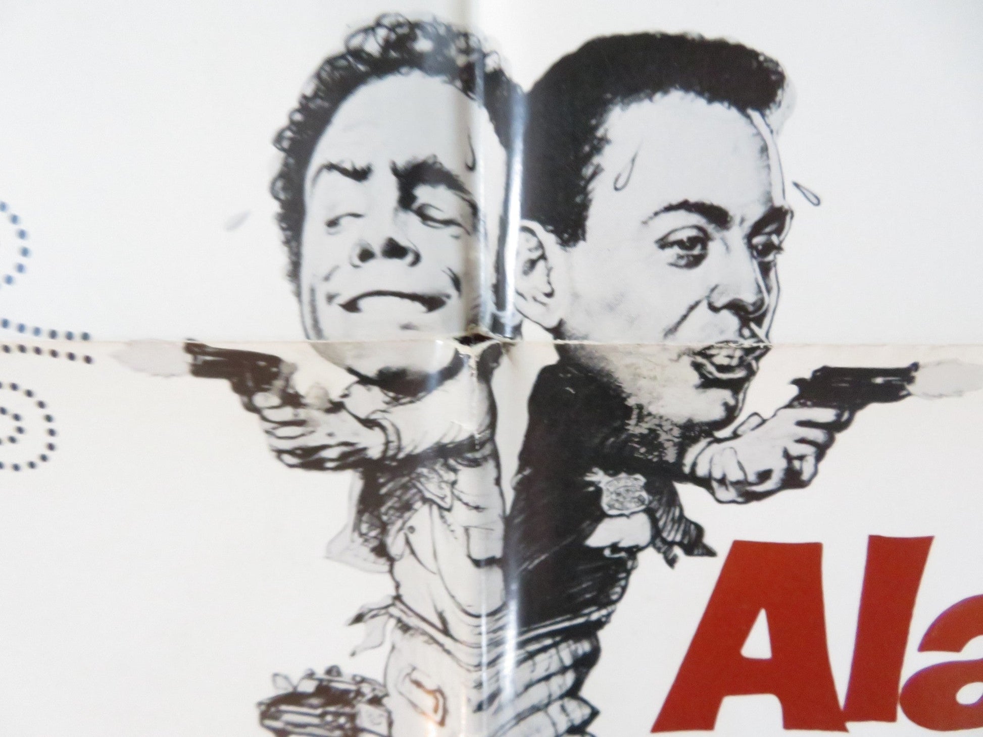 FREEBIE AND THE BEAN FOLDED US ONE SHEET POSTER ALAN ARKIN JAMES CAAN 1974 Rendezvous Cinema Movie posters