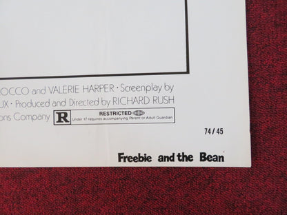 FREEBIE AND THE BEAN FOLDED US ONE SHEET POSTER ALAN ARKIN JAMES CAAN 1974 Rendezvous Cinema Movie posters