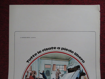 FREEBIE AND THE BEAN ITALIAN LOCANDINA POSTER ALAN ARKIN JAMES CAAN 1975 Rendezvous Cinema Movie posters