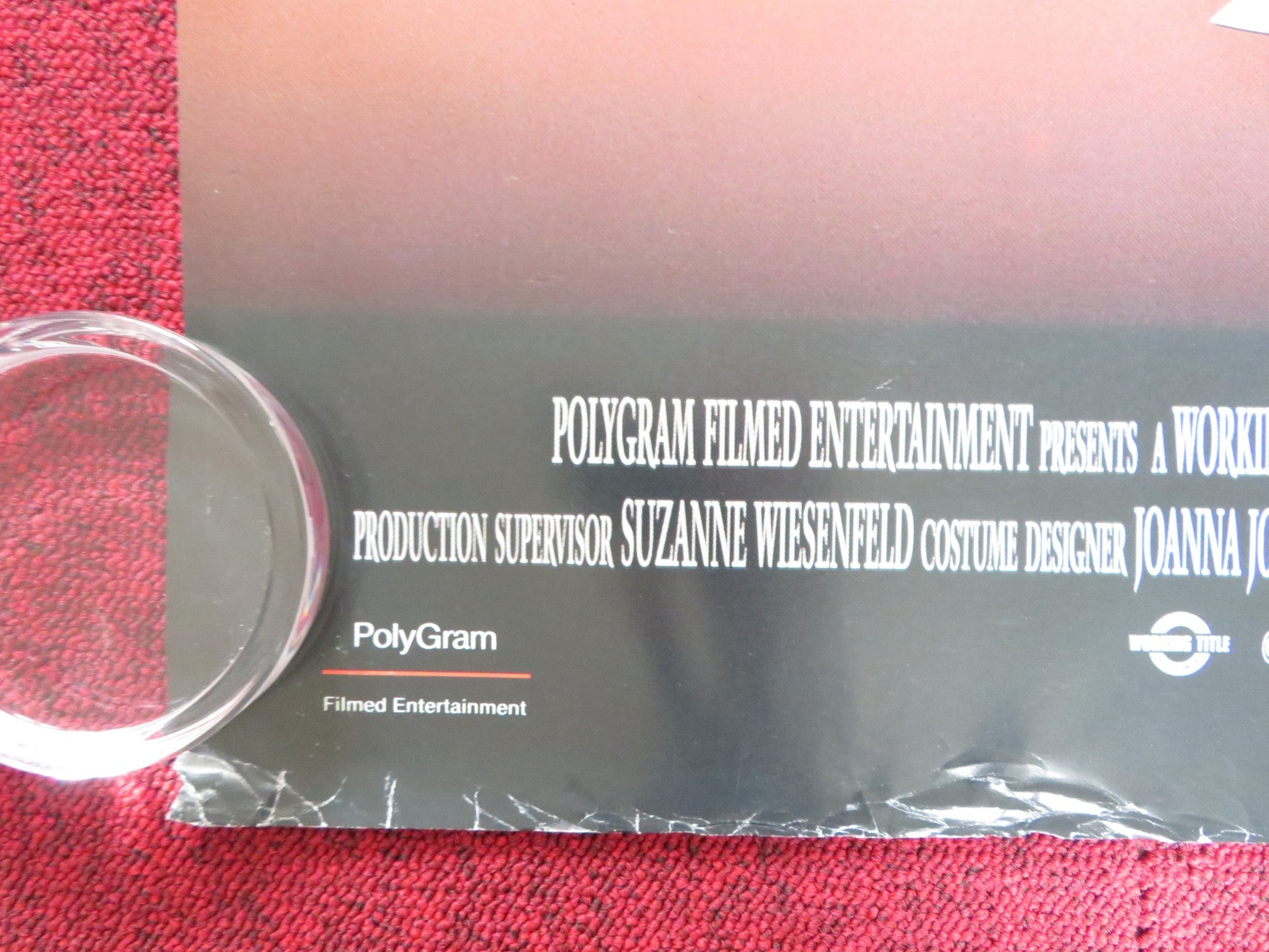 FRENCH KISS UK QUAD (30"x 40") ROLLED POSTER MEG RYAN KEVIN KLINE 1995 Rendezvous Cinema Movie posters