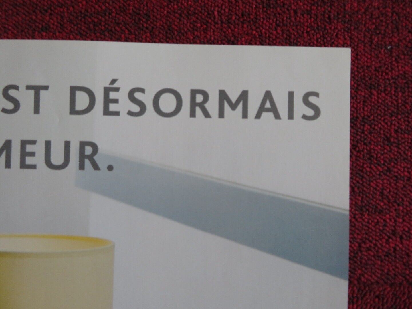 FRENCH MINISTRY OF HEALTH NO SMOKING POSTER (16"x 24") - Rendezvous Cinema