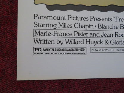 FRENCH POSTCARDS FOLDED US ONE SHEET POSTER MILES CHAPIN BLANCHE BAKER 1979 Rendezvous Cinema Movie posters