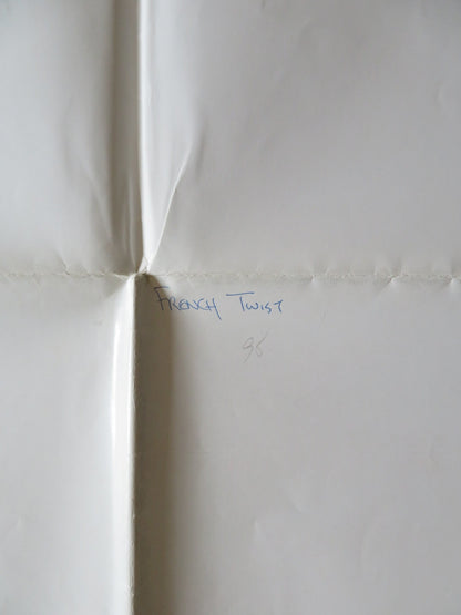 FRENCH TWIST UK QUAD POSTER FOLDED ALAIN CHABAT VICTORIA ABRIL 1995 Rendezvous Cinema Movie posters