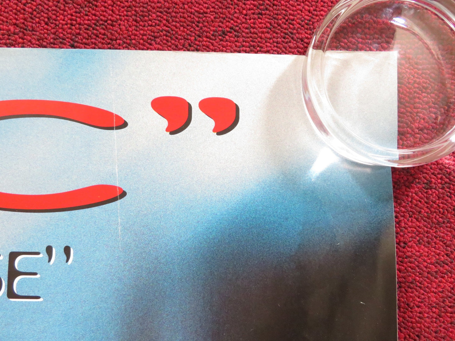 FREQUENCY UK QUAD (30"x 40") ROLLED POSTER DENNIS QUAID JIM CAVIEZEL 2000 Rendezvous Cinema Movie posters