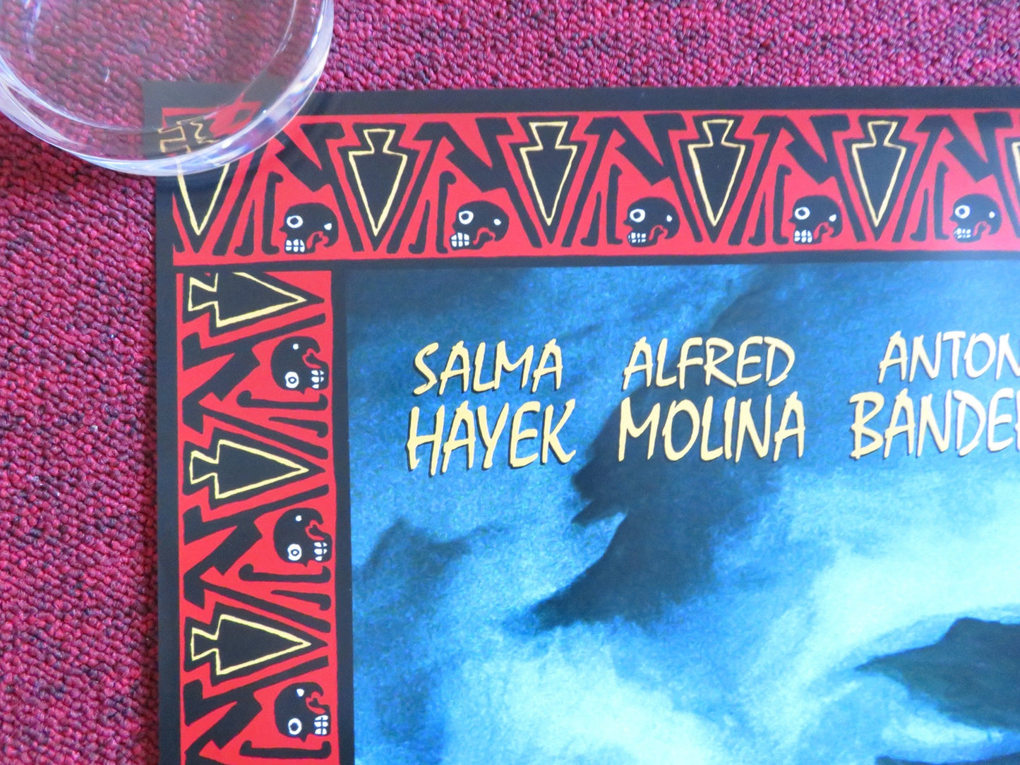 FRIDA US ONE SHEET ROLLED POSTER SALMA HAYEK ALFRED MOLINA 2002 Rendezvous Cinema Movie posters