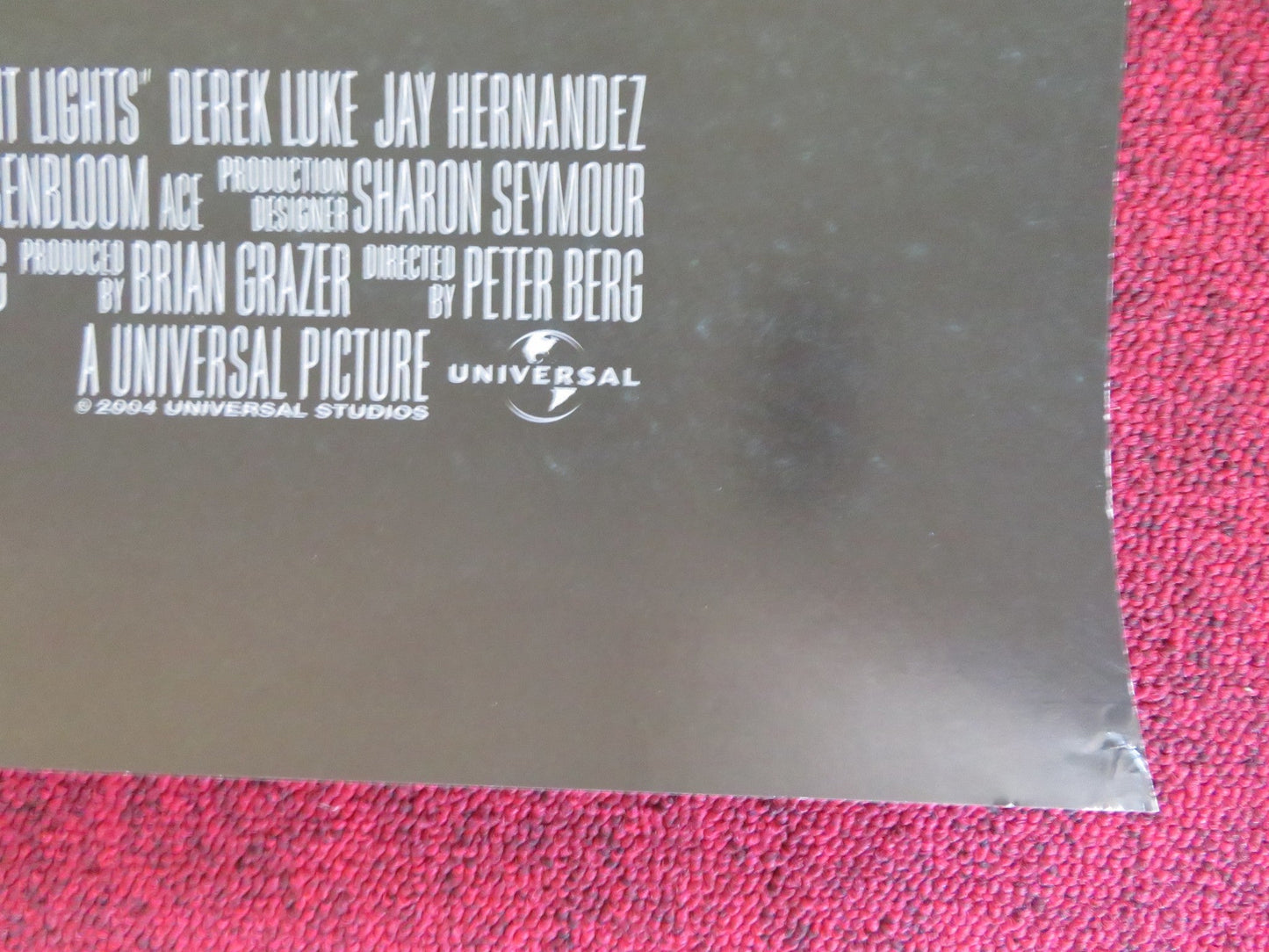 FRIDAY NIGHT LIGHTS US ONE SHEET ROLLED POSTER BILLY BOB THORNTON L. BLACK 2004 Rendezvous Cinema Movie posters