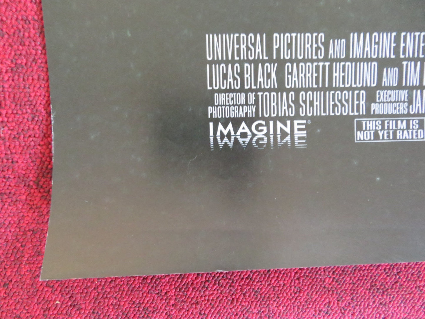 FRIDAY NIGHT LIGHTS US ONE SHEET ROLLED POSTER BILLY BOB THORNTON L. BLACK 2004 Rendezvous Cinema Movie posters
