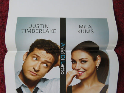 FRIENDS WITH BENEFITS ITALIAN LOCANDINA (27.5"x13") POSTER JUSTIN TIMBERLAKE '11 - Rendezvous Cinema
