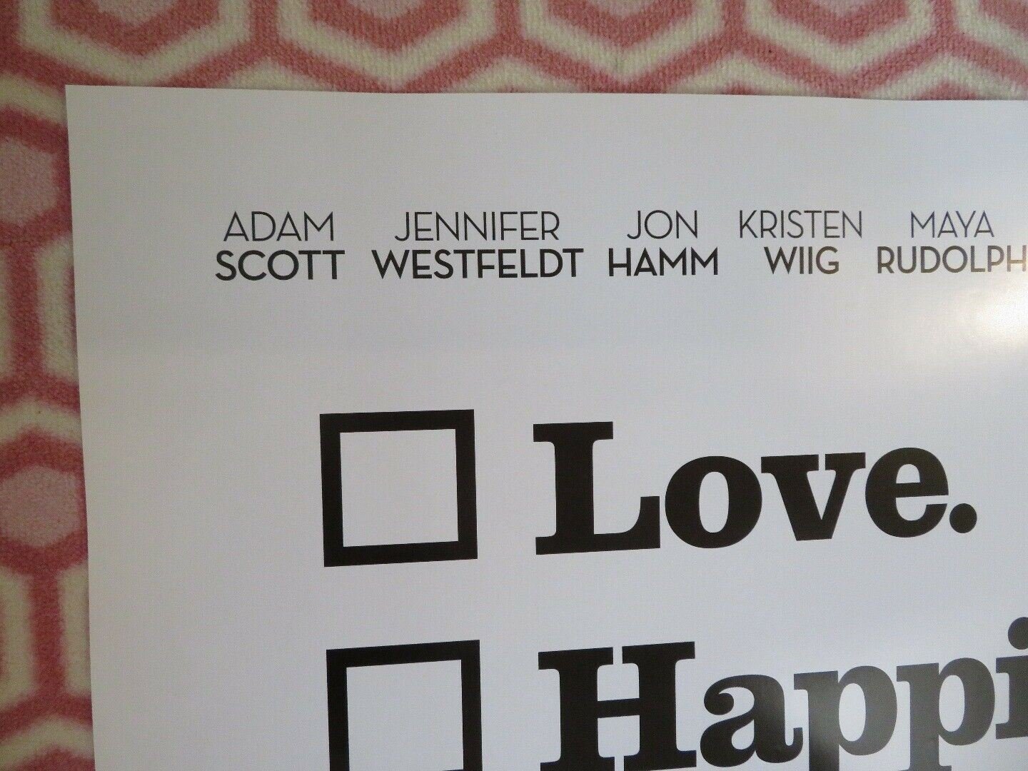 FRIENDS WITH KIDS US ONE SHEET ROLLED POSTER ADAM SCOTT MEGAN FOX JON HAMM 2011 Movie posters
