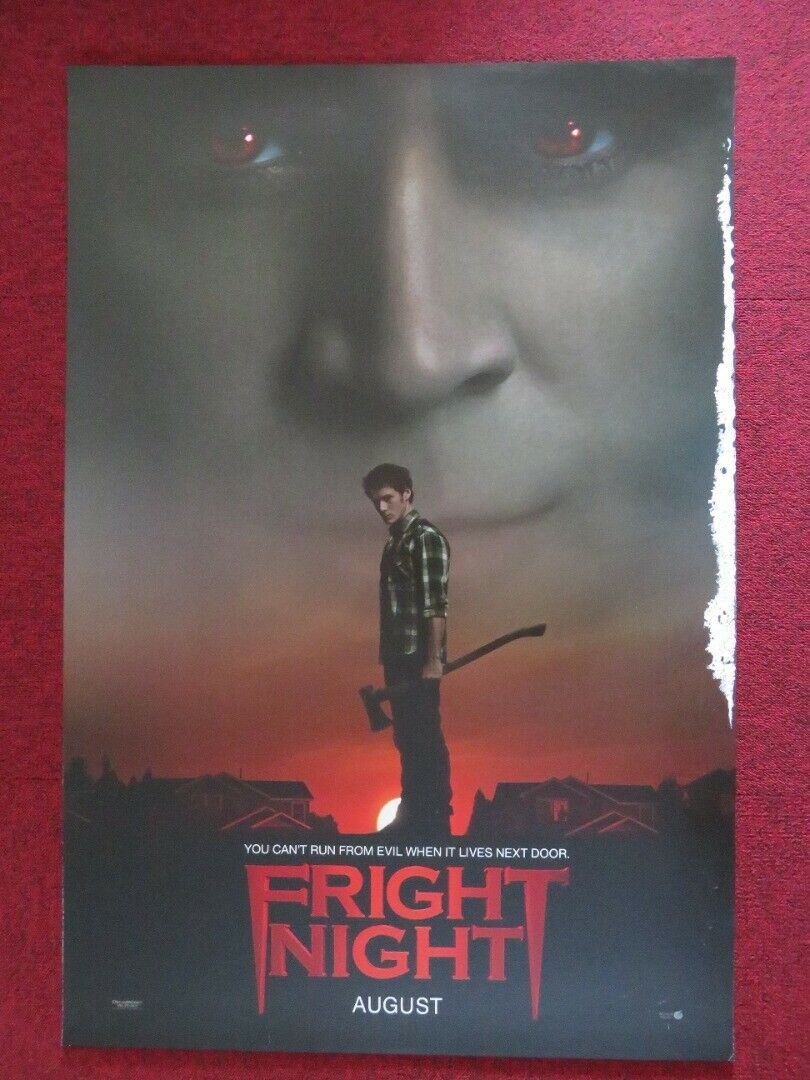 FRIGHT NIGHT US ONE SHEET ROLLED POSTER COLIN FARRELL TONI COLLETTE 2011 Movie posters
