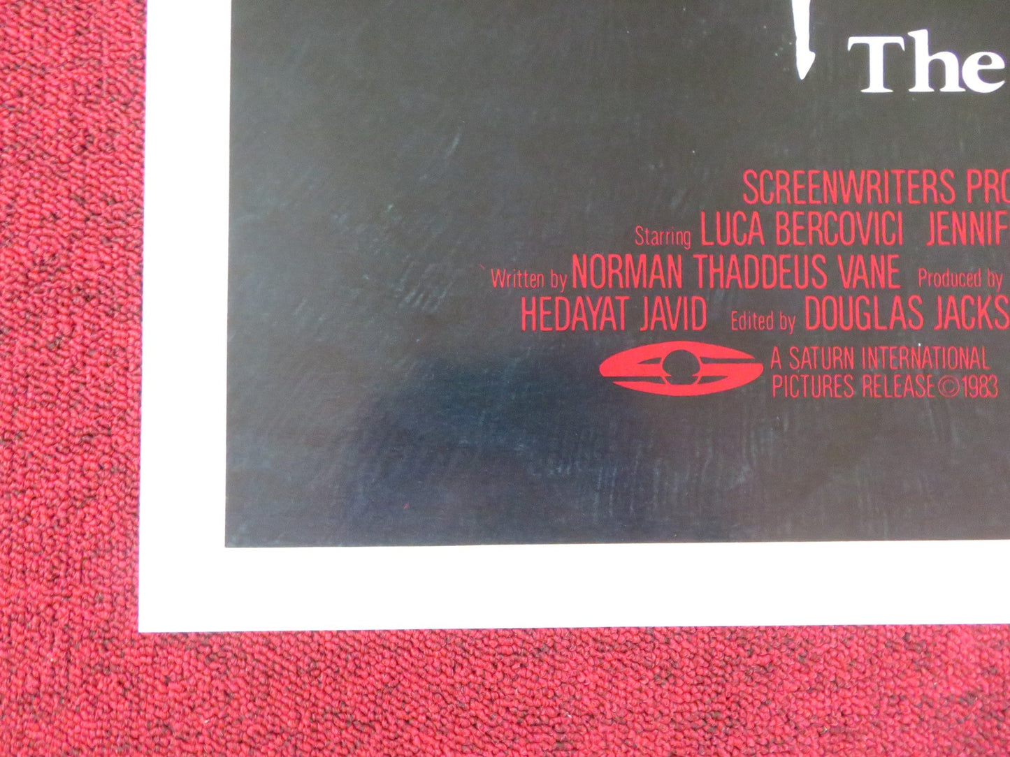 FRIGHTMARE FOLDED US ONE SHEET POSTER FERDY MAYNE LUCA BERCOVICI 1983 Rendezvous Cinema Movie posters