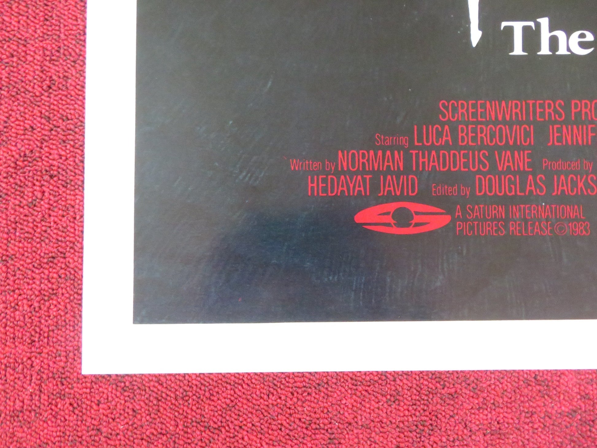 FRIGHTMARE FOLDED US ONE SHEET POSTER FERDY MAYNE LUCA BERCOVICI 1983 Rendezvous Cinema Movie posters